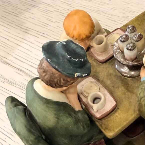 1976 Norman Rockwell GRACE BEFORE MEALS Gorham Figurine Vintage 1951 Post Cover - Picture 7 of 14